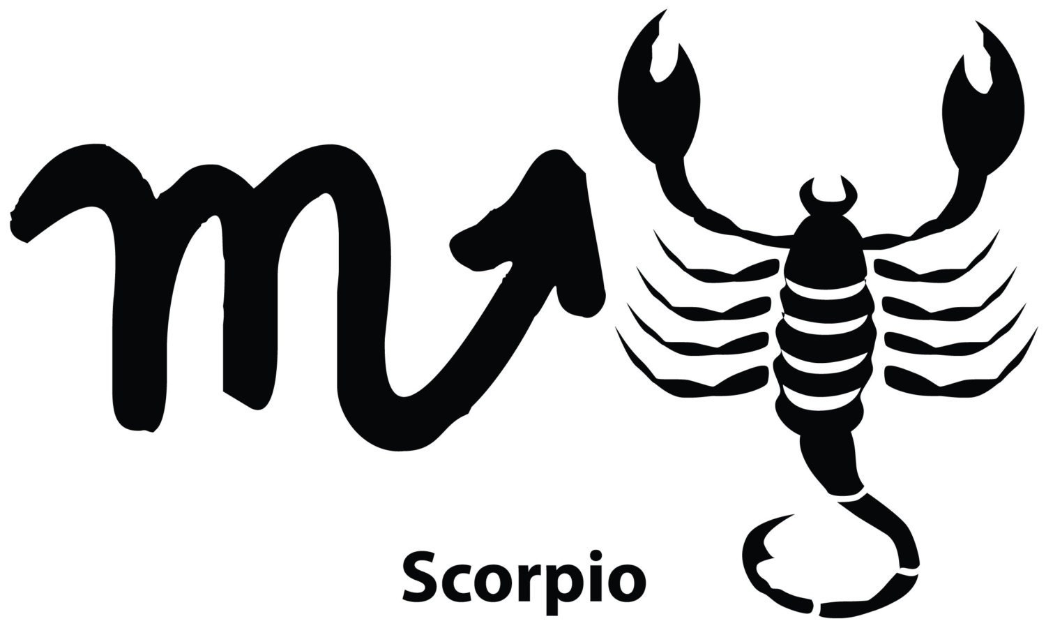 Skorpion temporäre Tattoo Stern Zeichen Astrologie