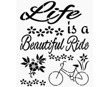 stay beautiful quotes stencils quotesgram