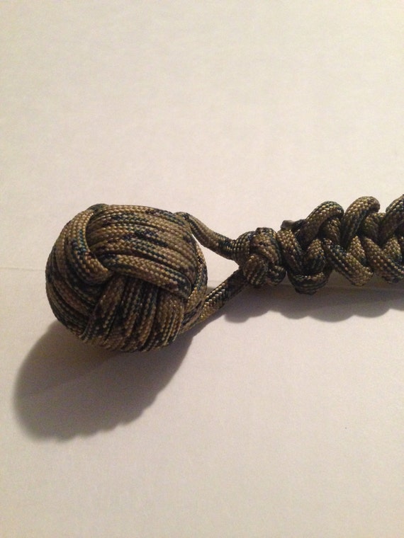 Items similar to 550 Paracord Monkey Fist Self-Defense Keychain on Etsy