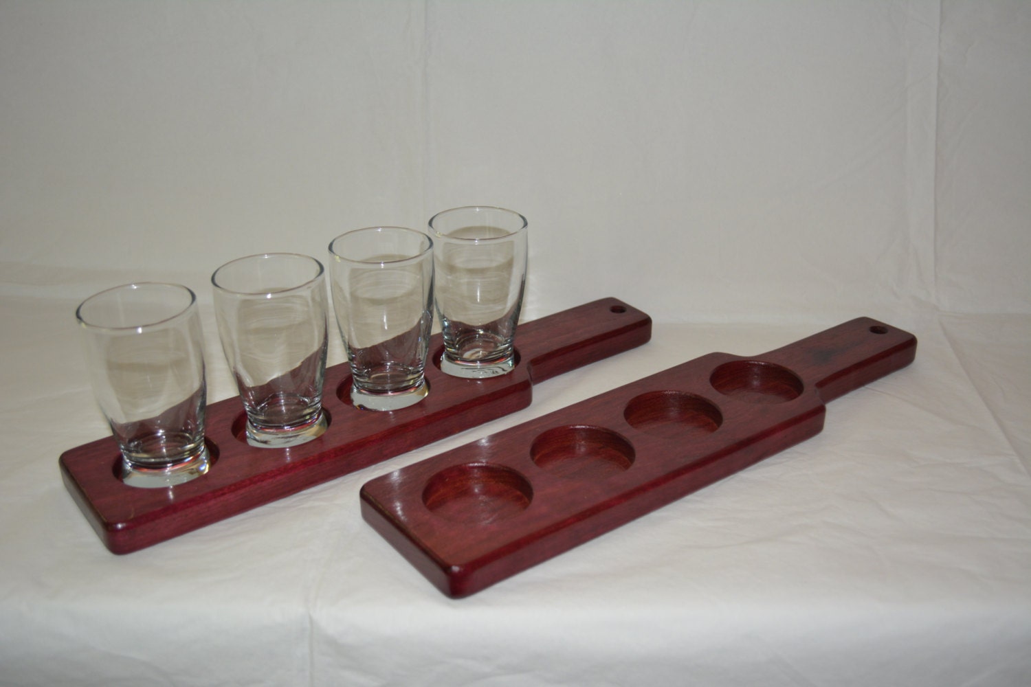 Purple Heart Beer / Tasting Flight Boards with by CajunCarpentry