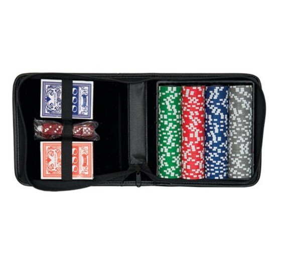 travel poker set