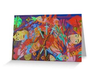 Four of HeartsMedium Studio PouchAccessory by DeniseWeaverRoss