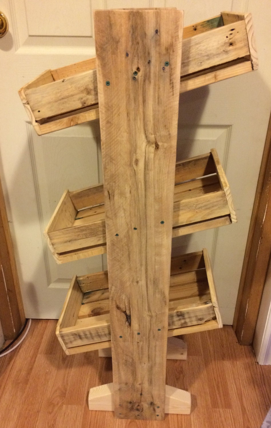 3 Tier Rustic Vegetable Bin