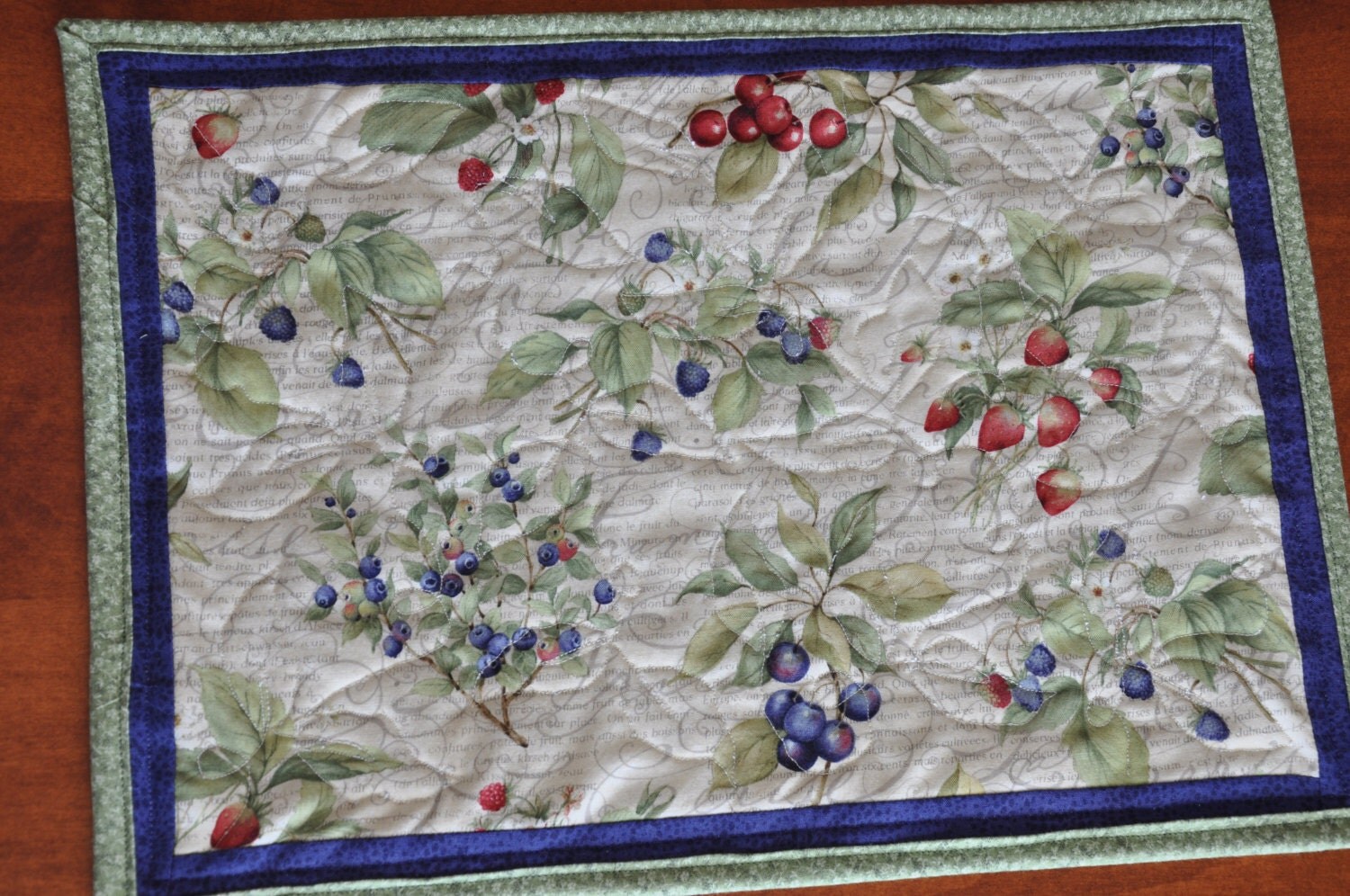 Quilted Spring and Summer Placemats by on Etsy