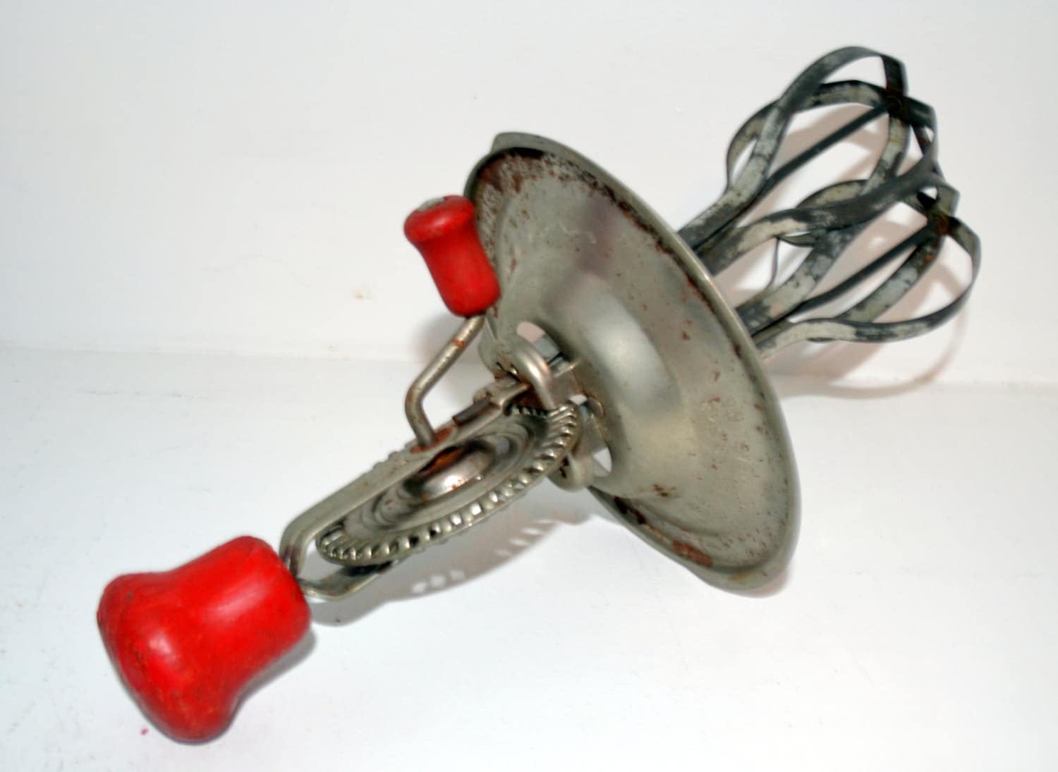 Antique Hand Crank Whisk / Egg Beater by ThePaintedDuckling