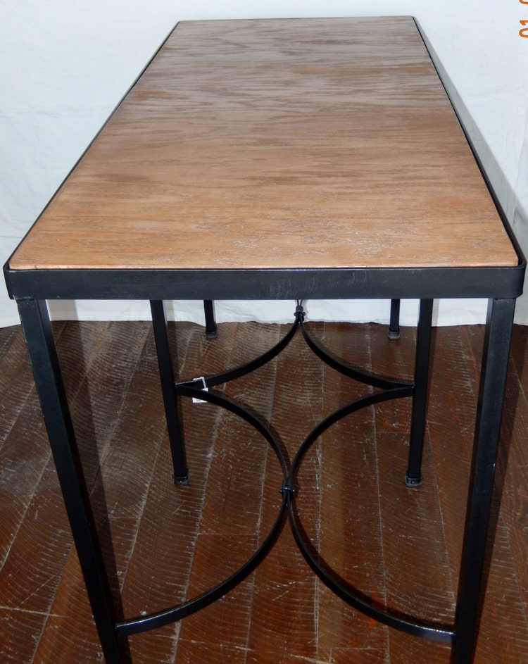 wrought iron console tables