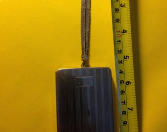 SALE -> W & H Co. Nickel Silver Compact Case (Wightman and Hough)
