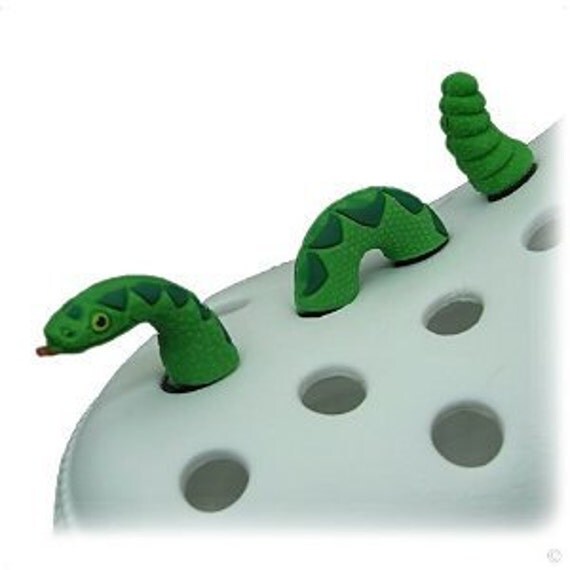 CROCS Jibbitz 3D Set of Shoe Charms Snake US by VenusStationary