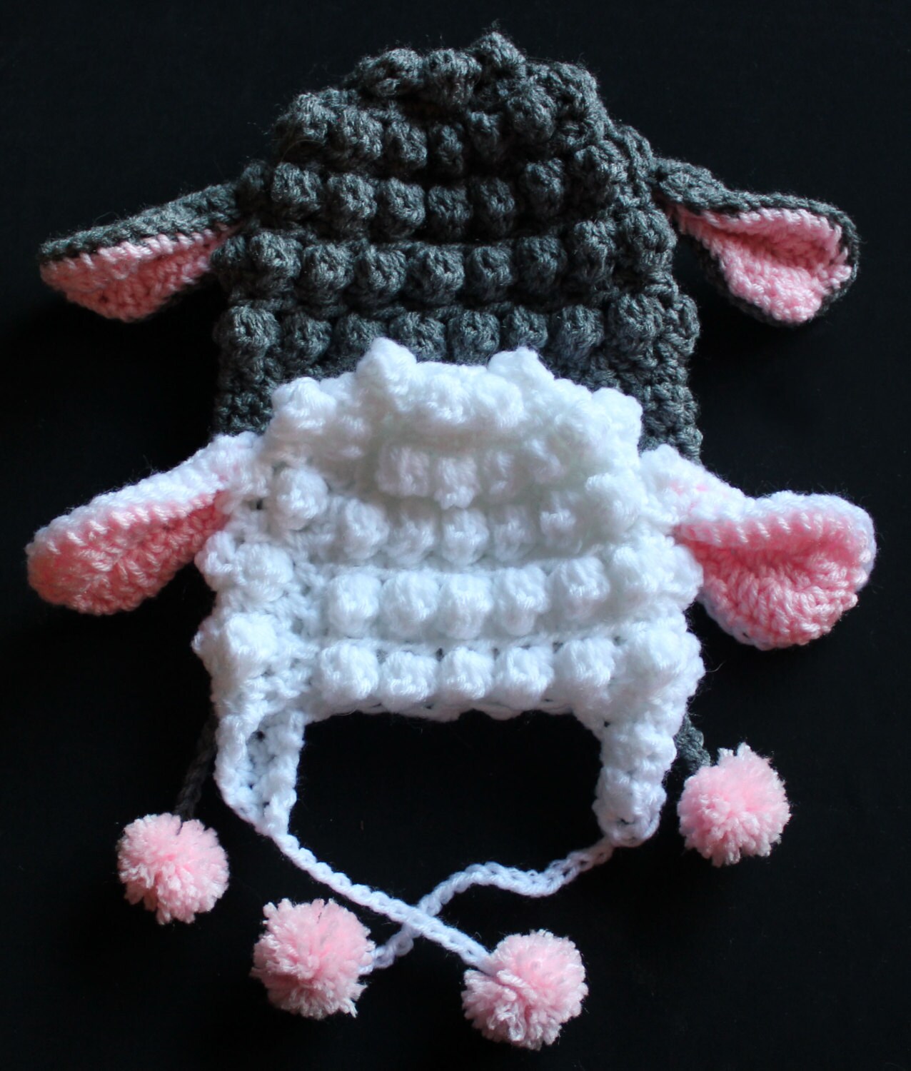 Crochet Lamb Hat