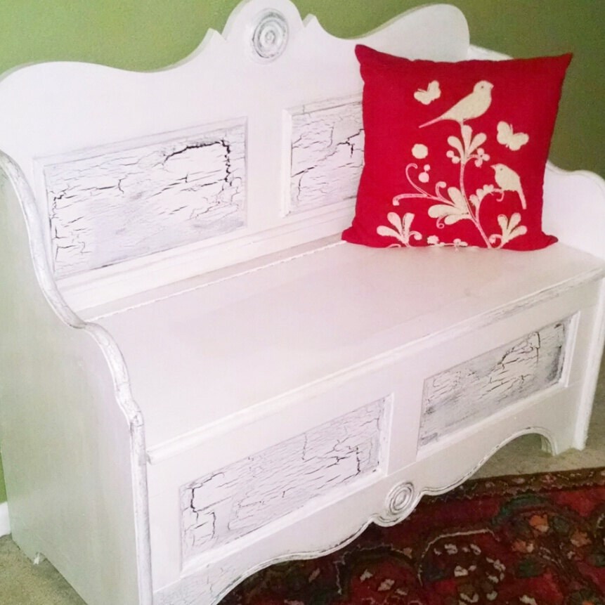 Beautiful old chest to store blankets or childrens toys Haute Juice