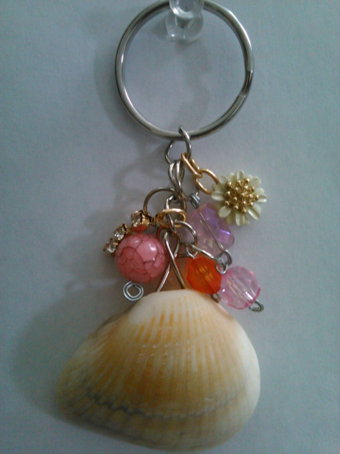 Sea Shell Keychain