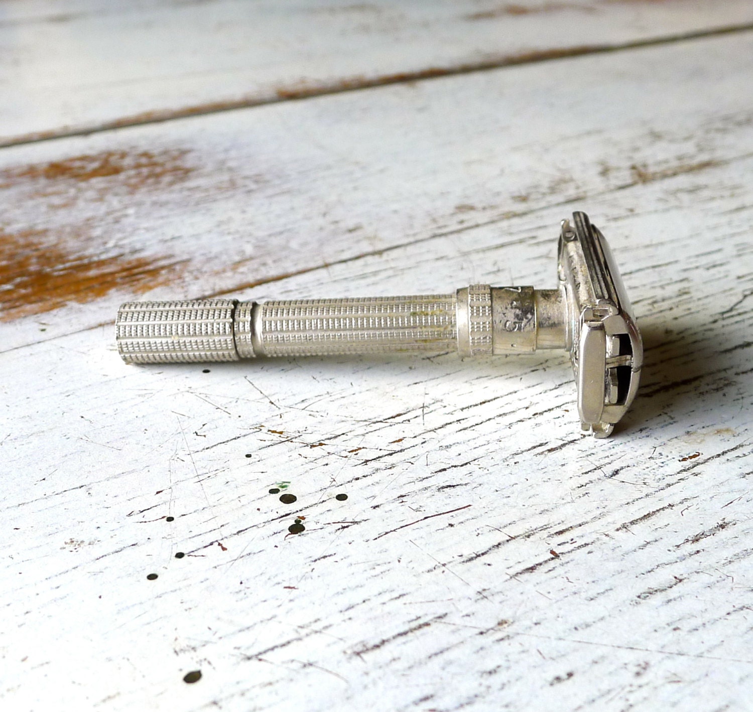 Gillette Double Edge Slim Adjustable Safety Razor by marybethhale