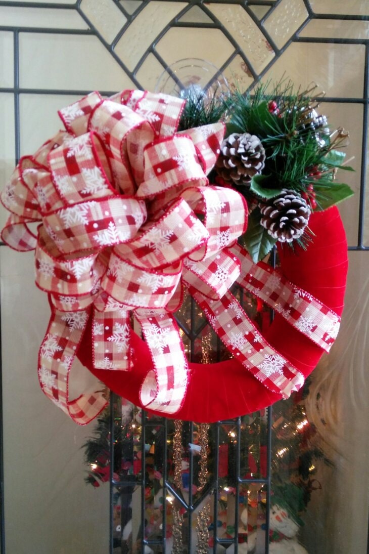 Designer Décor . Christmas Wreath . Holiday Wreath . Winter Wreath . Medium Wreath