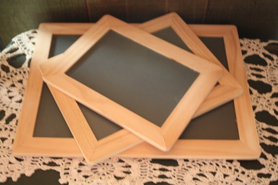 Blackboard - wood framed - Natural Wood Il_570xn