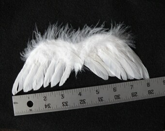 Newborn Photo Prop Angel Wings, Extra Small Infant Feather Angel Wings, Perfect for Valentine's Photo Props and Shower Gifts