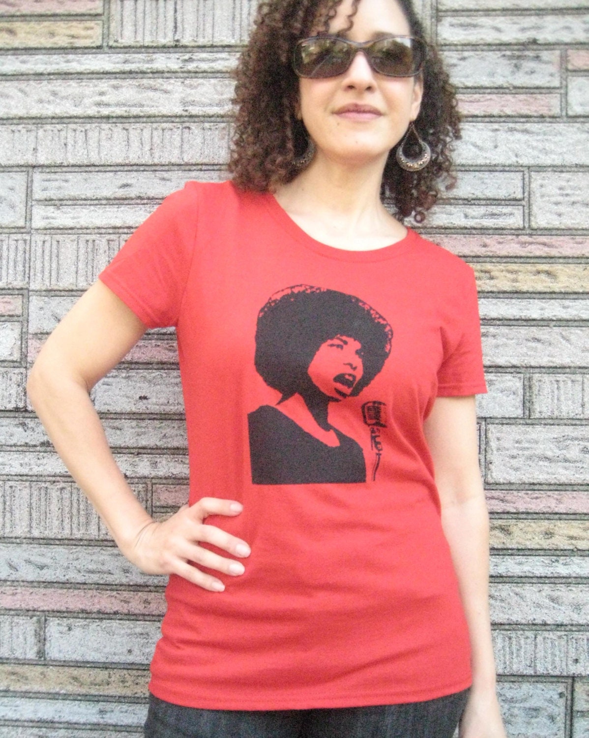 angela davis shirt