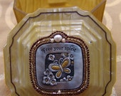 Free Your Spirit Antique Powder Jar Free Your Spirit Antique Powder Jar