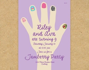 Jamberry Nail Party Invitations 8