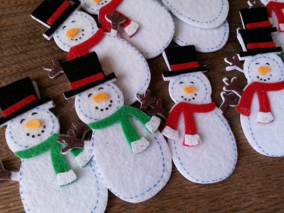 snowman embellishments stickers felt stickers christmas snowman embellishments stickers felt stickers christmas
