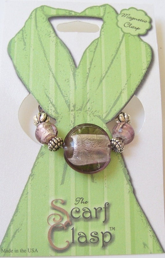 Scarf jewelryScarf ClaspClip Holder Clasp by Clasplady