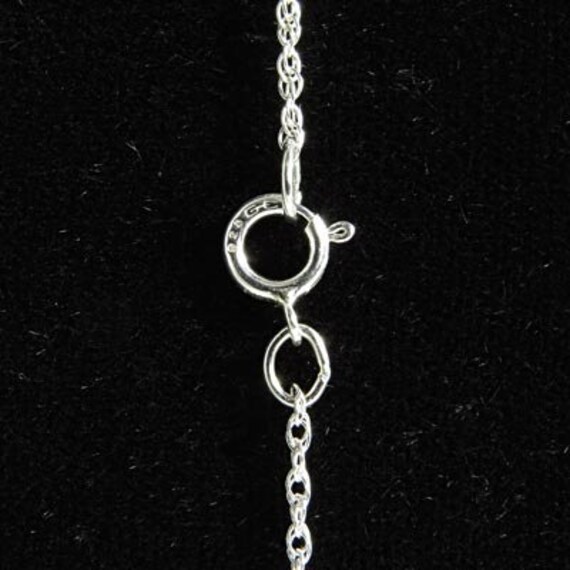 24 inch .925 Sterling Silver Rope Chain Fast Free Shipping