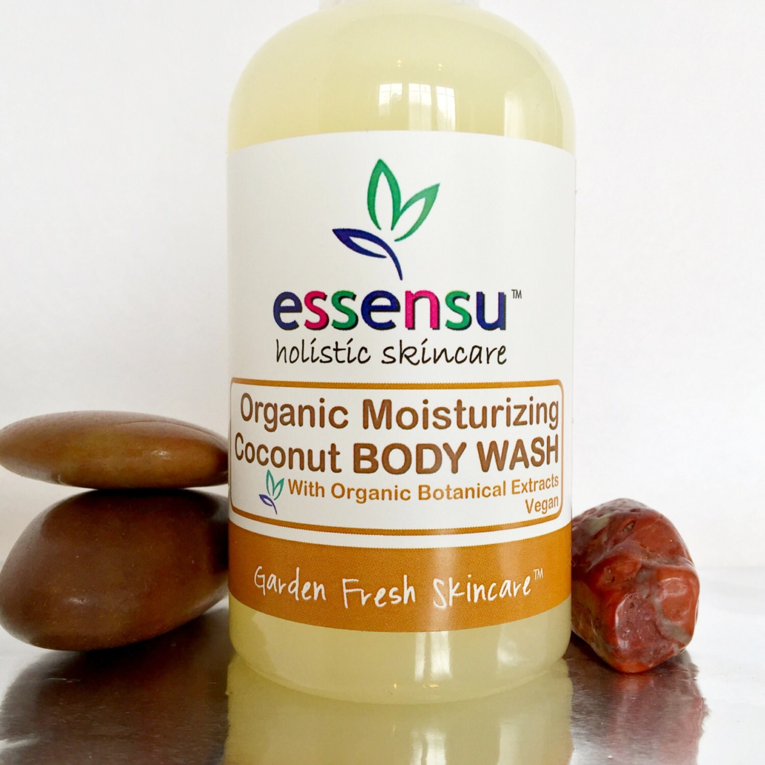 Organic Coconut Oil Moisturizing Botanical Natural Body Wash 7571