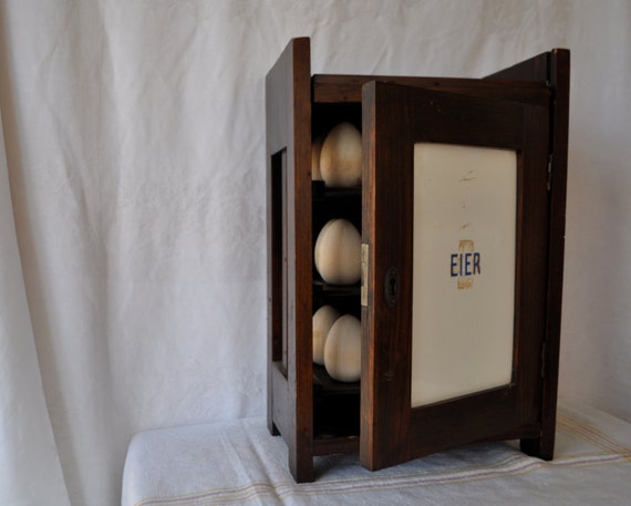 Egg wooden Cabinet With Wall   wall Wooden  Cupboard/Vintage Ceramic vintage Plaque/Open Door cupboard