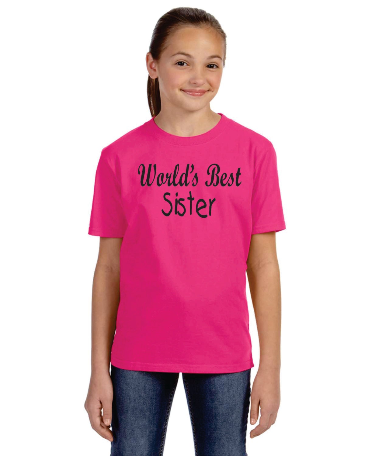 worlds best sister t shirt