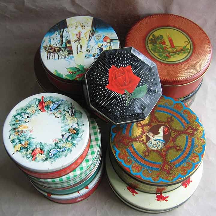 11 Vintage Cookie Tins – Haute Juice