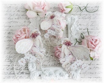Tiny Dreamer Fairy Die Cut Embellishments for Scrapbooking, Cardmaking, Mixed Media, Altered Art