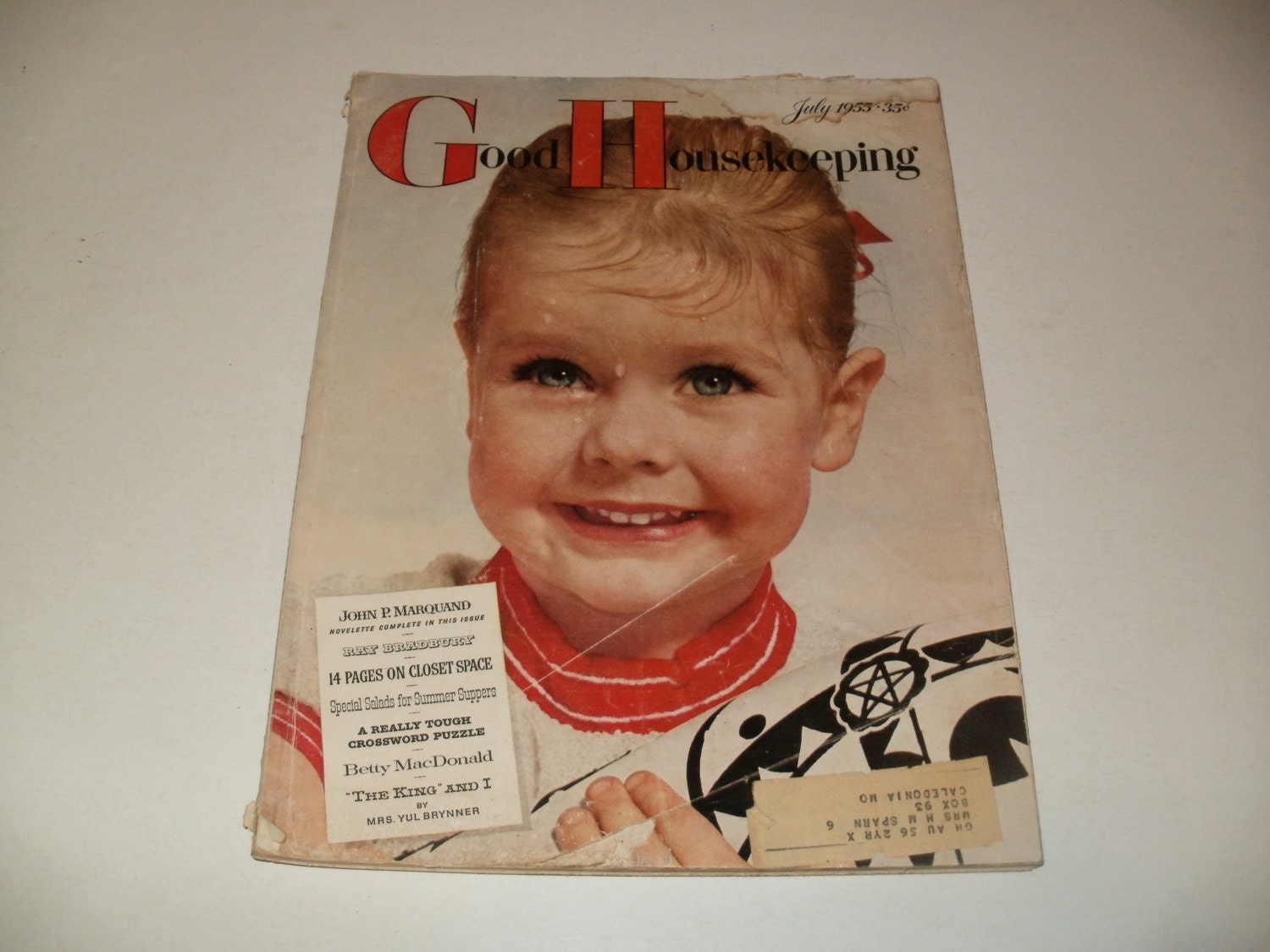 Vintage Good Housekeeping Magazine July 1955 Art