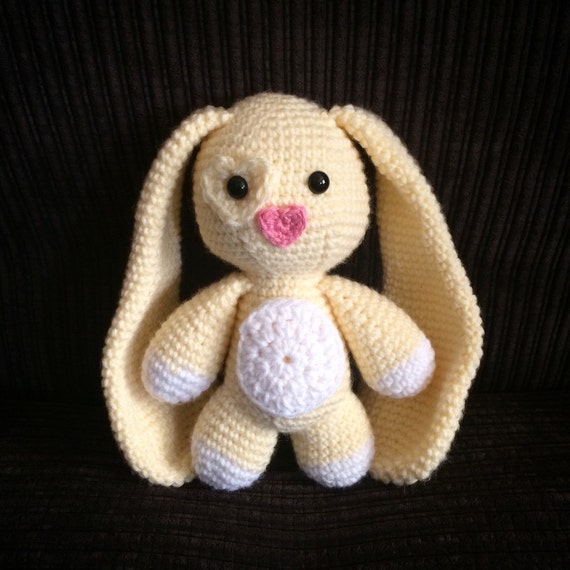 floppy eared stuffed bunny crochet pattern