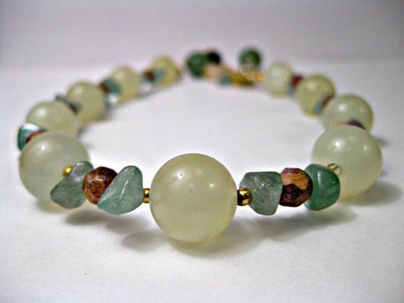 New Jade & Aventurine Gratitude Meditation Beads by ZenAddictBeads