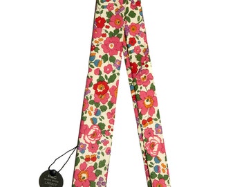 NEW Pomp & Ceremony, Men's skinny tie, Liberty of London Betsy (J) print