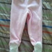 2T Pink Fleece Footed Footie Feety Pajamas Pants