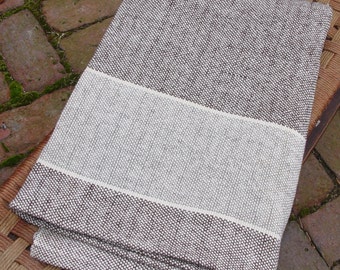 Hand Woven Merino Wool Blanket