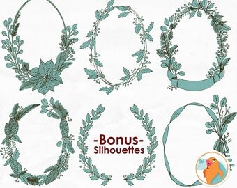 Ribbons & Bows Line Art Tied Bow ClipArt Hand Drawn by FishScraps