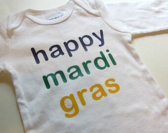 SALE New Orleans Baby Gift New Orleans Baby Bodysuit Mardi Gras Shirt New Orleans Saints Baby Louisiana Baby New Orleans Shirt Nola Shirts