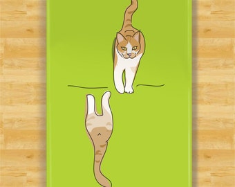 Clean Dirty Dishwasher Magnet with Kitty Cats - Funny Cat Dishwasher Magnet, Black Cat, Orange Tabby, Calico and more
