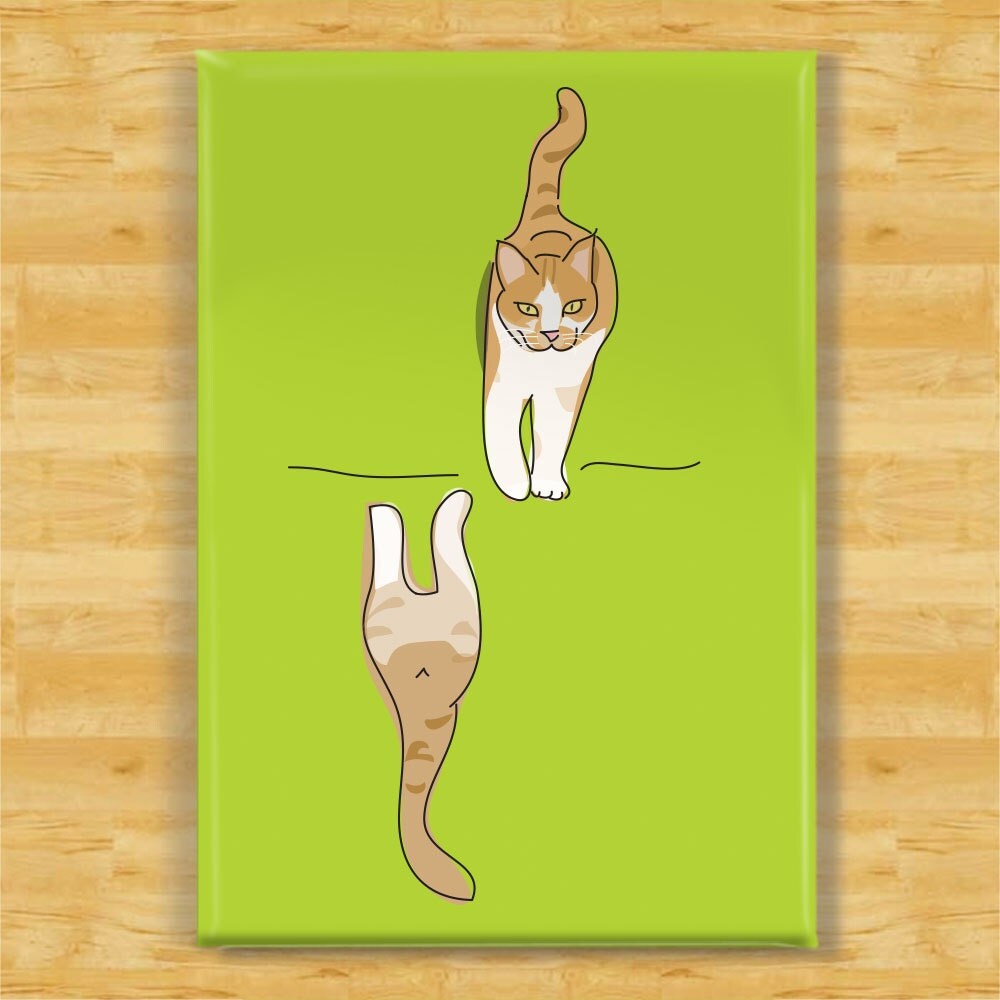 Clean Dirty Dishwasher with Kitty Cats Funny Cat