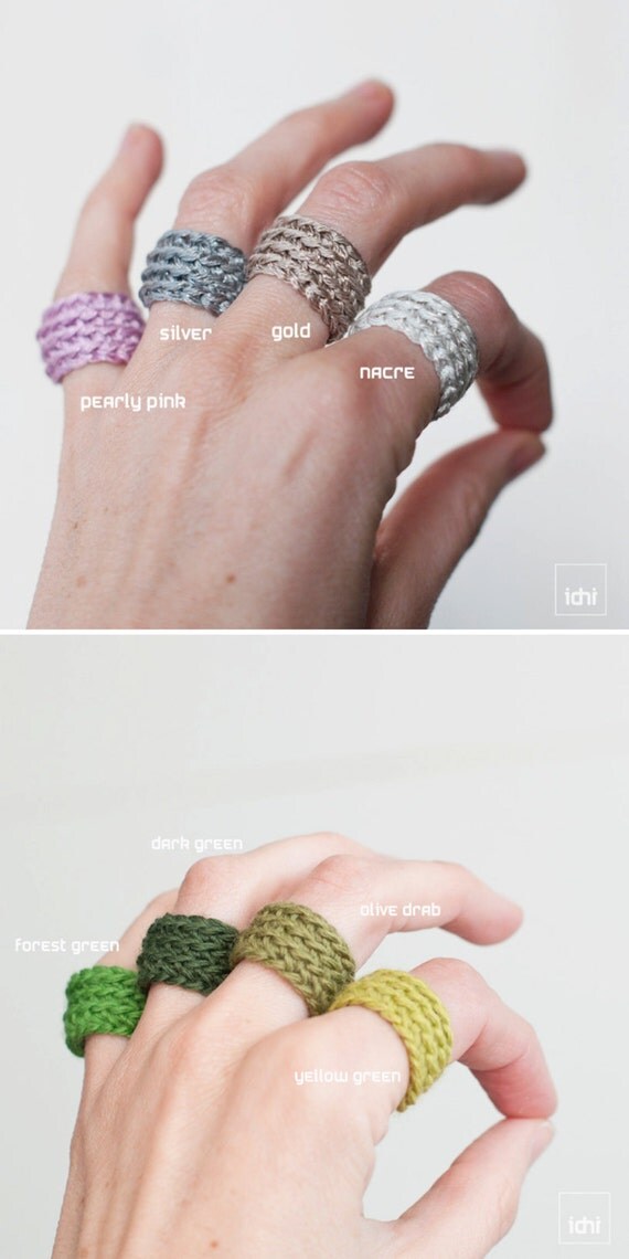 Crochet ring. Bridesmaid gift. Gifts for Bachelorette by idniama