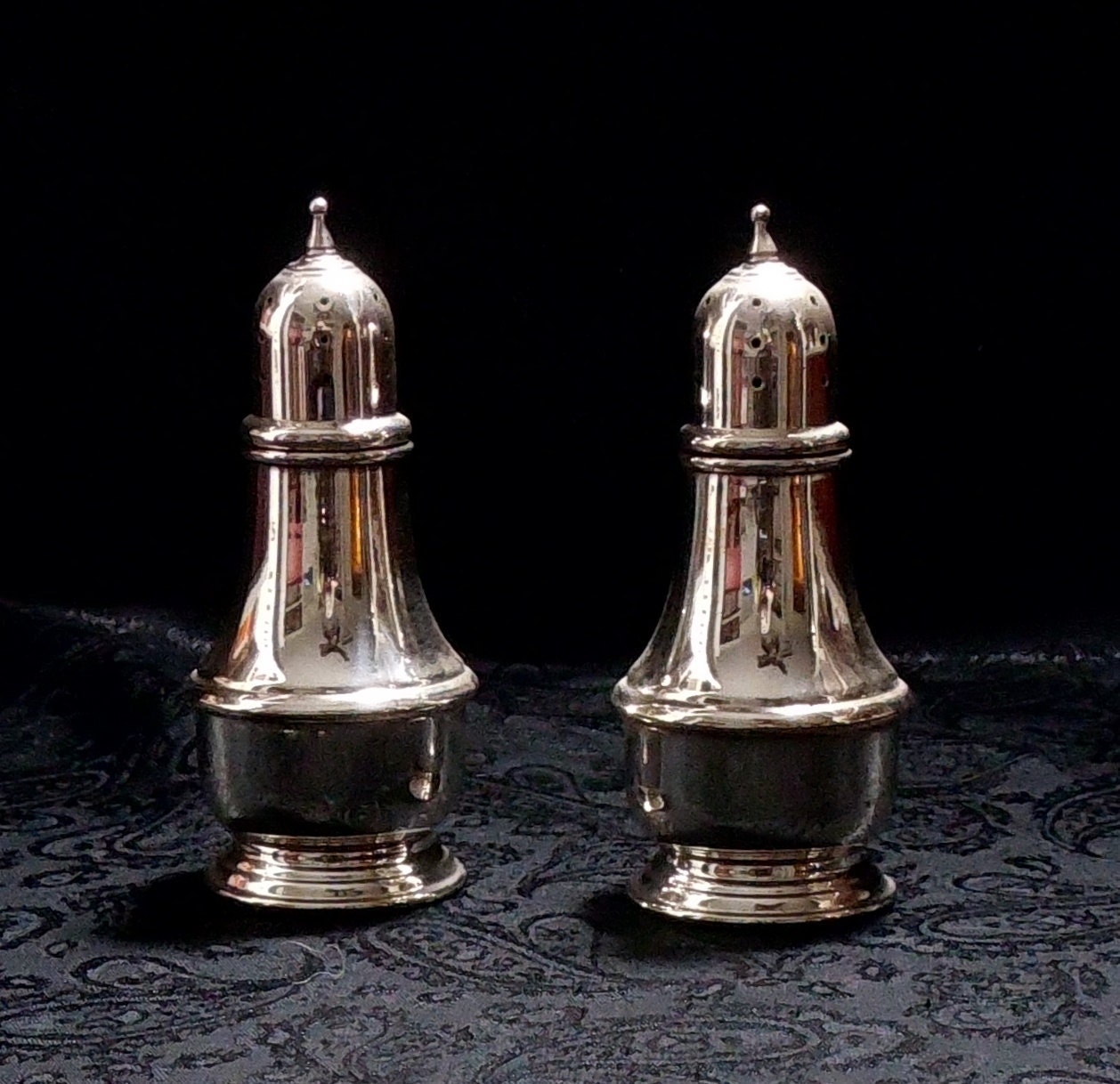 Sterling Silver Salt and Pepper Shakers Lenox Silver Inc