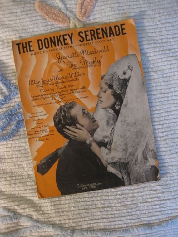 The Donkey Serenade Sheet Music