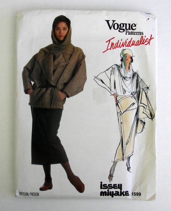 Issey Miyake designed Vogue Individualist Pattern 1599 Misses