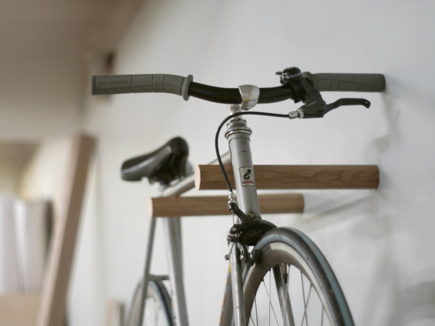 Wall Bike Rack Shelf