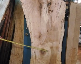 Live Edge Spalted Maple Dining Table