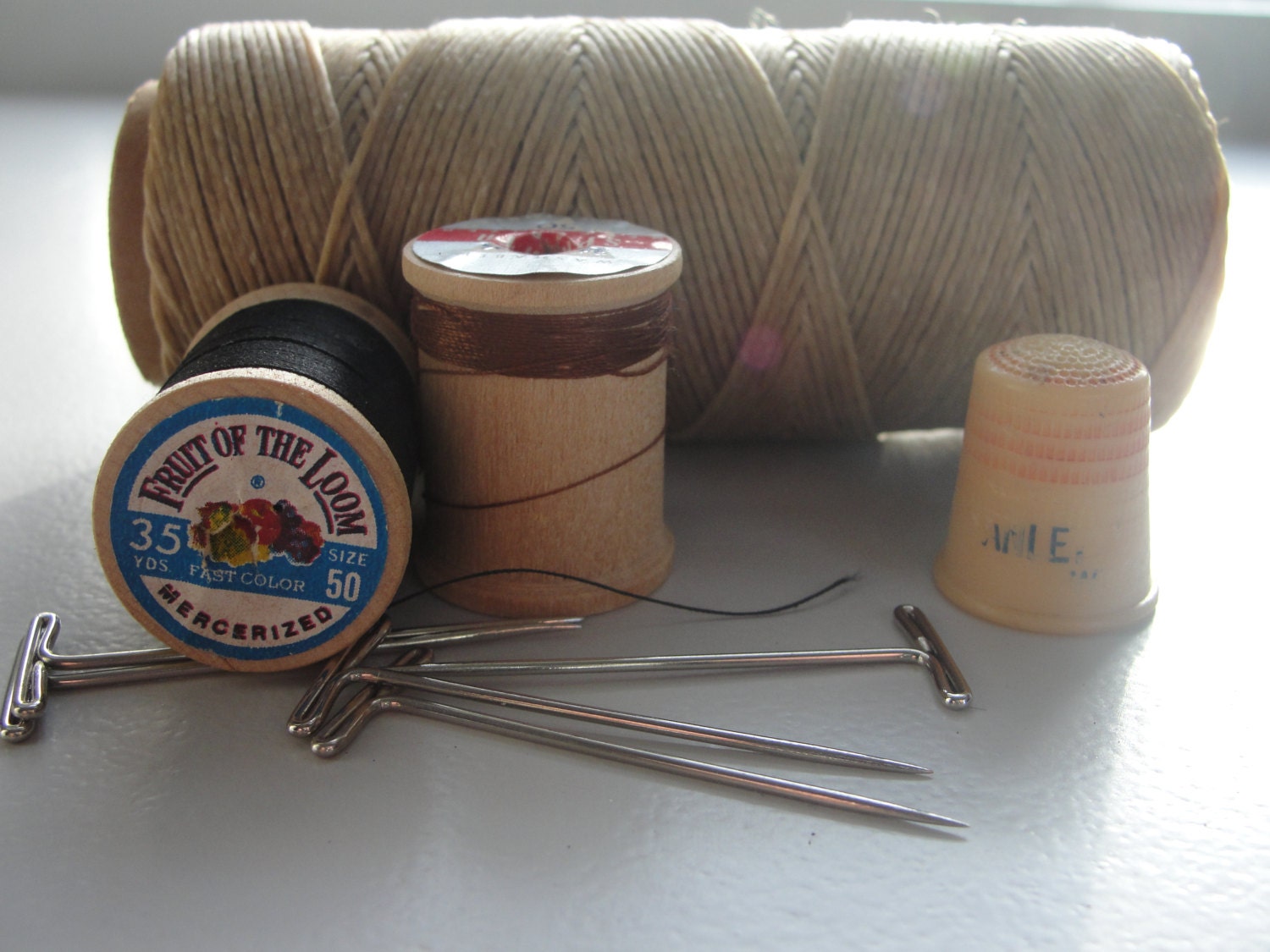 Vintage sewing supplies