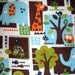 SALE Cotton Flannel Fabric in a Fun Jungle Print 1 Yard