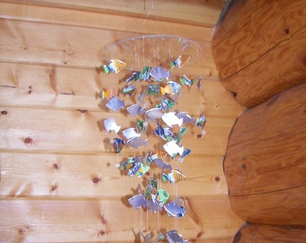 Aluminum Fish Mobile Small