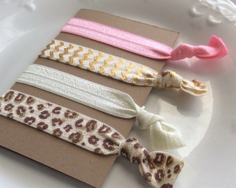 Twistband toni Hair Tie set di 3 (Starbursts su crema